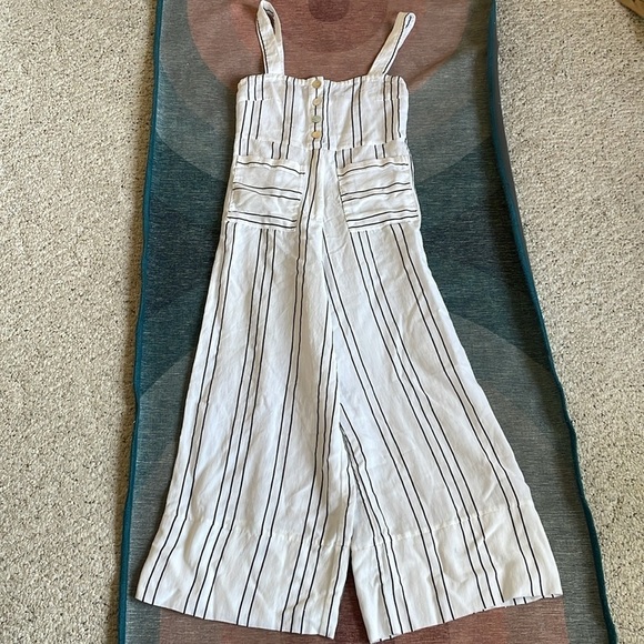 Sancia Cotton Coastal Striped White Jumpsuit - Picture 7 of 13